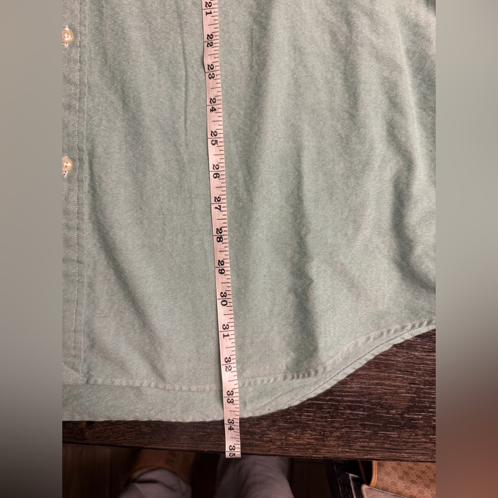 Ralph Lauren Men's Light Green Button Down Shirt - Picture 3 of 4